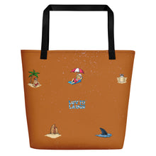Load image into Gallery viewer, Bubby Paddle Boards Custom Made Large Tote Bag with Pocket