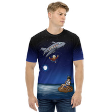 Load image into Gallery viewer, Bubby Bails Nighttime Men’s Premium Hand-Sewn Shirt