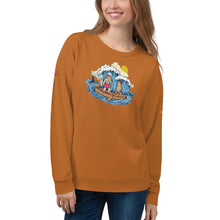 Load image into Gallery viewer, Bubby Paddle Boards Women's Custom Made Hand-Sewn Sweatshirt