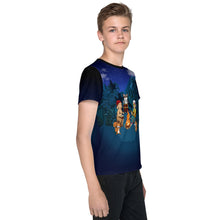 Load image into Gallery viewer, Bubby’s Campfire Band Premium Hand-Sewn Youth Crew Neck