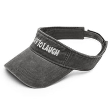 Load image into Gallery viewer, Luv To Laugh Denim Visor