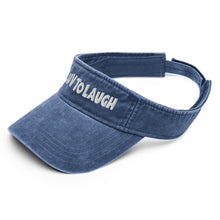 Load image into Gallery viewer, Luv To Laugh Denim Visor
