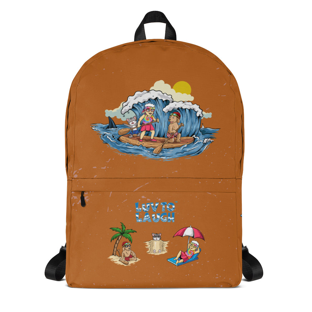 Bubby Paddle Boards Custom Made Backpack Includes Laptop Pocket