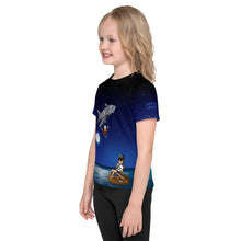 Load image into Gallery viewer, Bubby Bails Nighttime Precision-Cut &amp; Hand-Sewn Kids Shirt