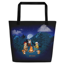 Load image into Gallery viewer, Bubby’s Campfire Band Custom Made Large Tote Bag with Pocket