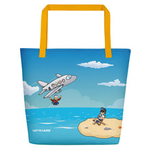 Load image into Gallery viewer, Bubby Bails Custom Made Large Tote Bag with Pocket