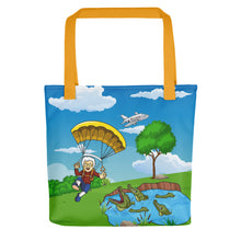 Load image into Gallery viewer, Bubby Bails Custom Made Tote Bag