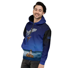 Load image into Gallery viewer, Bubby Bails Nighttime Men&#39;s Custom Made Premium Hand-Sewn Hoodie