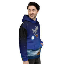 Load image into Gallery viewer, Bubby Bails Nighttime Men&#39;s Custom Made Premium Hand-Sewn Hoodie
