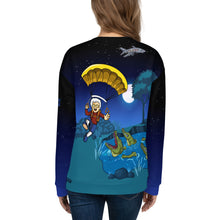 Load image into Gallery viewer, Bubby Bails Nighttime Women&#39;s Custom Made Hand-Sewn Sweatshirt