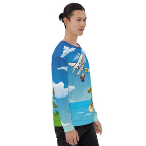 Bubby Bails Men's Custom Made Premium Hand-Sewn Sweatshirt