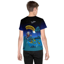 Load image into Gallery viewer, Bubby Bails Nighttime Premium Hand-Sewn Youth Crew Neck
