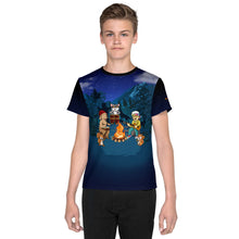 Load image into Gallery viewer, Bubby’s Campfire Band Premium Hand-Sewn Youth Crew Neck