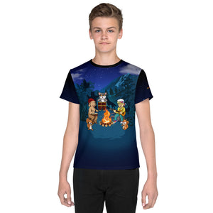 Bubby’s Campfire Band Premium Hand-Sewn Youth Crew Neck